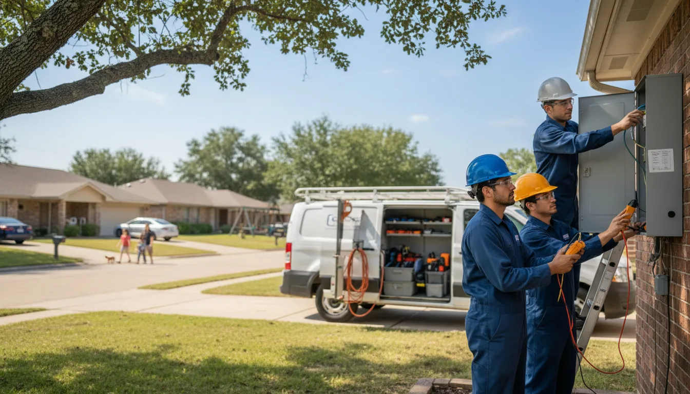Certified electrician providing emergency electrical services in Quincy, FL